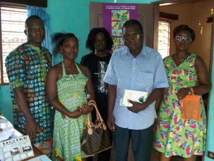 Remise d'Appuis financier aux familles vulnérables.